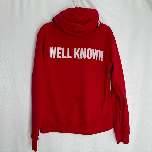 Well Known Studios red hoodie size large pullover street wear casual - Picture 7 of 7